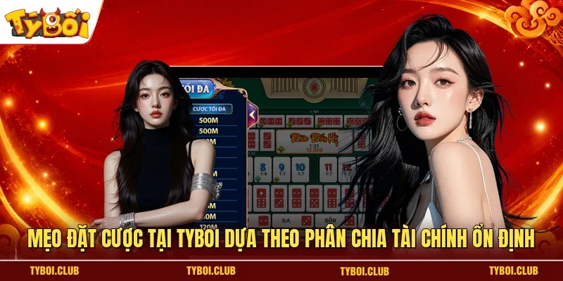 Mẹo đặt cược tại TYBOI dựa theo phân chia tài chính ổn định